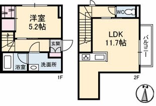 シャーメゾン東島田の物件間取画像